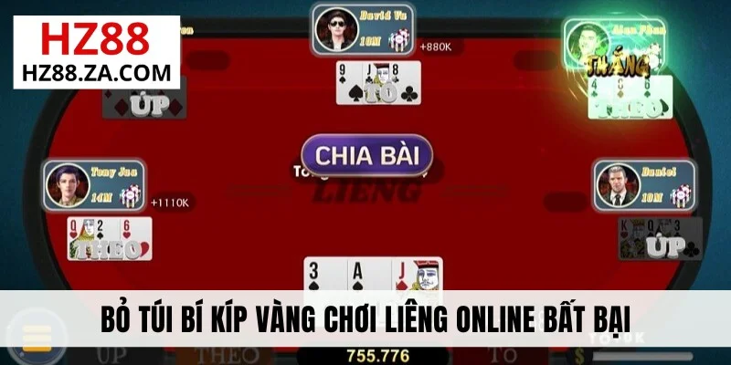 Bỏ túi bí kíp vàng chơi Liêng online bất bại
