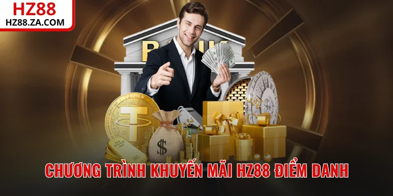 Chương trình khuyến mãi HZ88 điểm danh liên tục