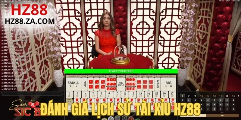 Đánh giá lịch sử Tài Xỉu HZ88
